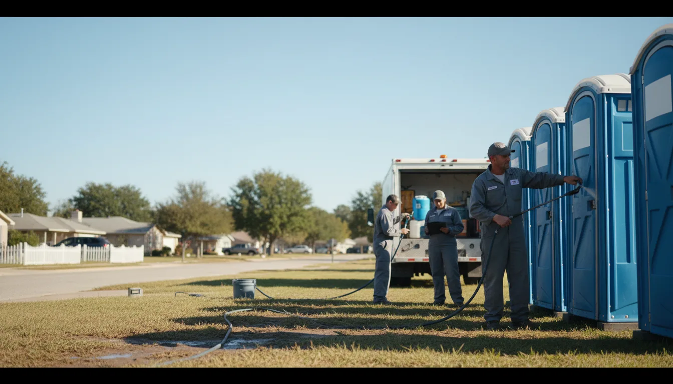 Long-Term Portable Toilet Rental in Peralta, NM near me